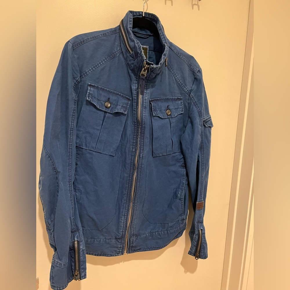 G Star Raw Men’s RCO Enigma Motor Cotton Jacket